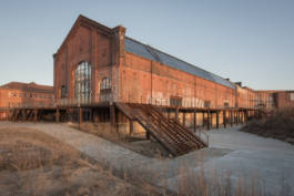  Facade of the Kraftwerk at Funkhaus Berlin
