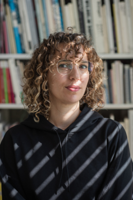  Portrait of Laure Boer at Bank TM's Studio in Berlin Kreuzberg
