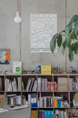  Interior view of Bank TM's Studio in Berlin Kreuzberg