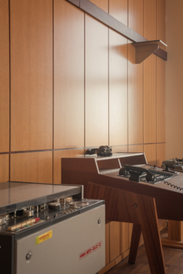  Intendant's room with furniture and devices from the 60's at Funkhaus Berlin